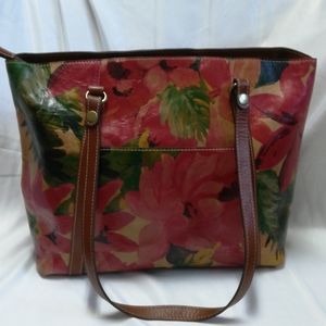 Patricia Nash. Large Leather Tote